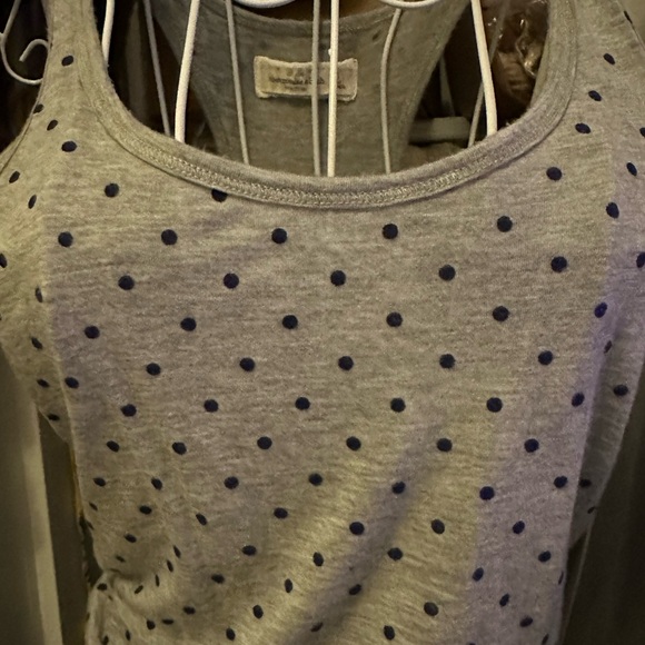 Abercrombie & Fitch Vintage Polka Dot Tank Top - Picture 4 of 8